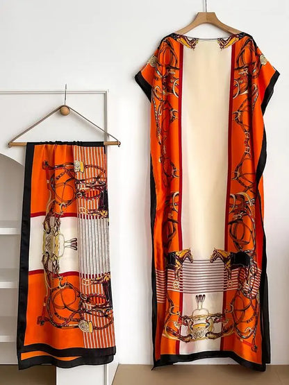 Women's Elegant Casual Scarf & Cape Shawl Set