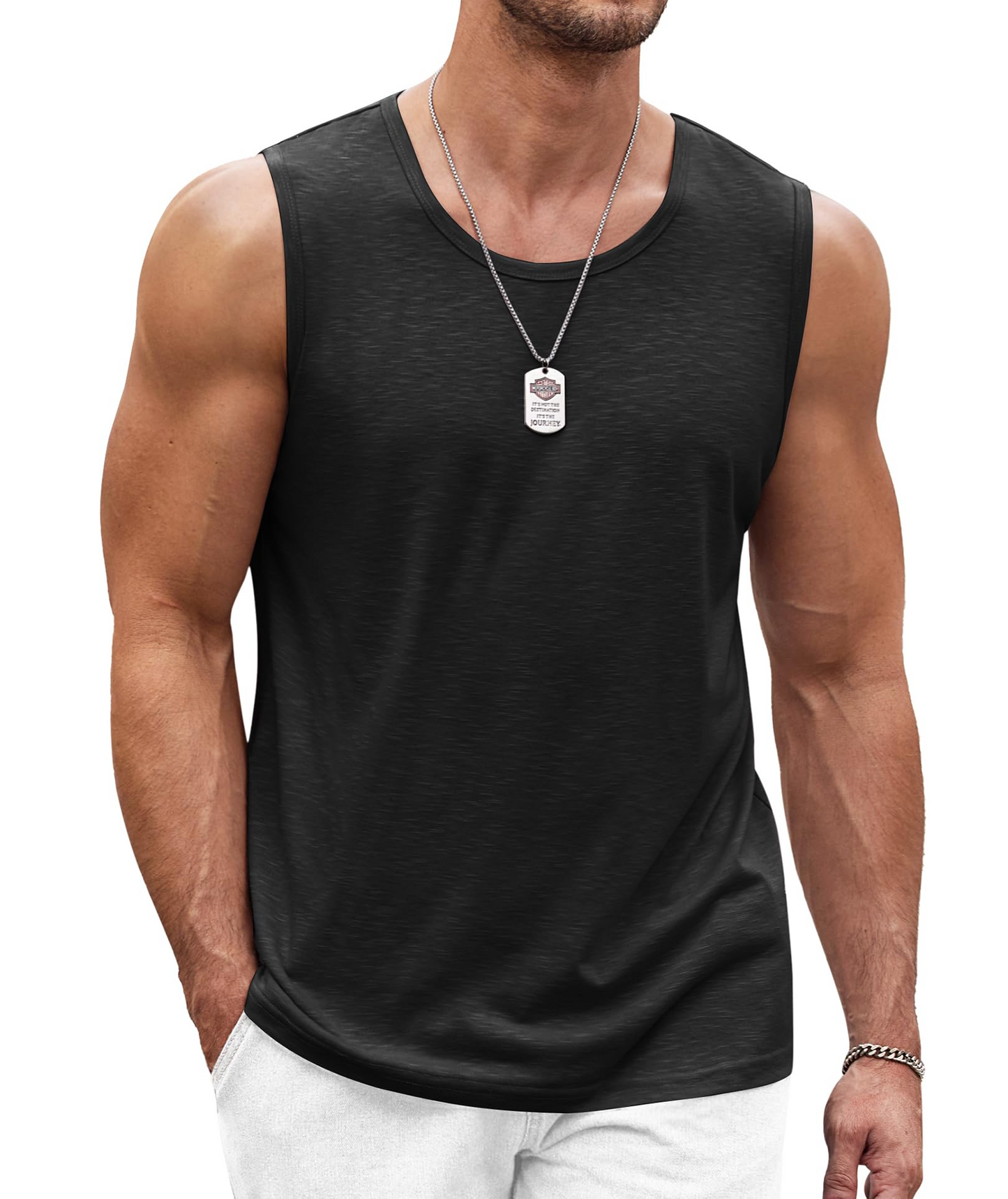 🔥8 Gym Muscle Shirts for Only $24.99🔥Men's Workout Tank Top Casual Soft Sleeveless Gym Muscle Shirts Bodybuilding Tee