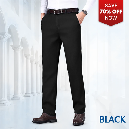 Men’s Classic Straight-Fit Stretch Jeans