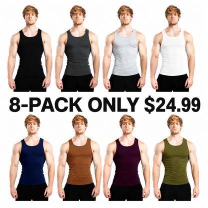 Men’s Fitted Lifestyle Beater Tank Top