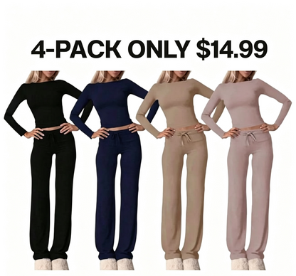 Women's Long Sleeve Lounge Set