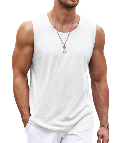 🔥8 Gym Muscle Shirts for Only $24.99🔥Men's Workout Tank Top Casual Soft Sleeveless Gym Muscle Shirts Bodybuilding Tee