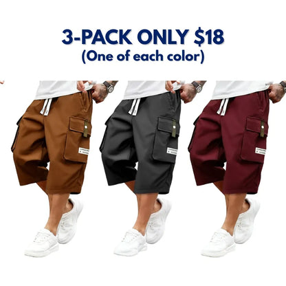 Men's Plus Size Lightweight Cargo Pants