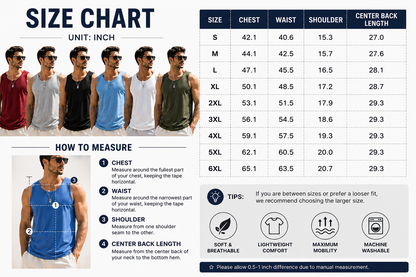 🔥8 Gym Muscle Shirts for Only $24.99🔥Men's Workout Tank Top Casual Soft Sleeveless Gym Muscle Shirts Bodybuilding Tee