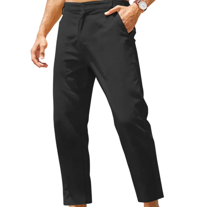 Men's Coastal Breathe Cotton-Linen Pant – Lightweight, Breathable & Wrinkle Resistant