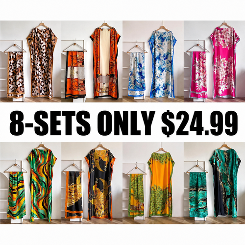 Women's Elegant Casual Scarf & Cape Shawl Set