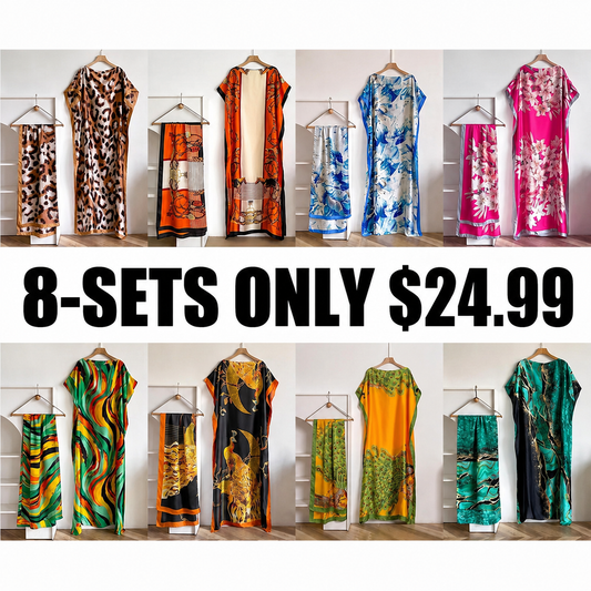 Women's Elegant Casual Scarf & Cape Shawl Set