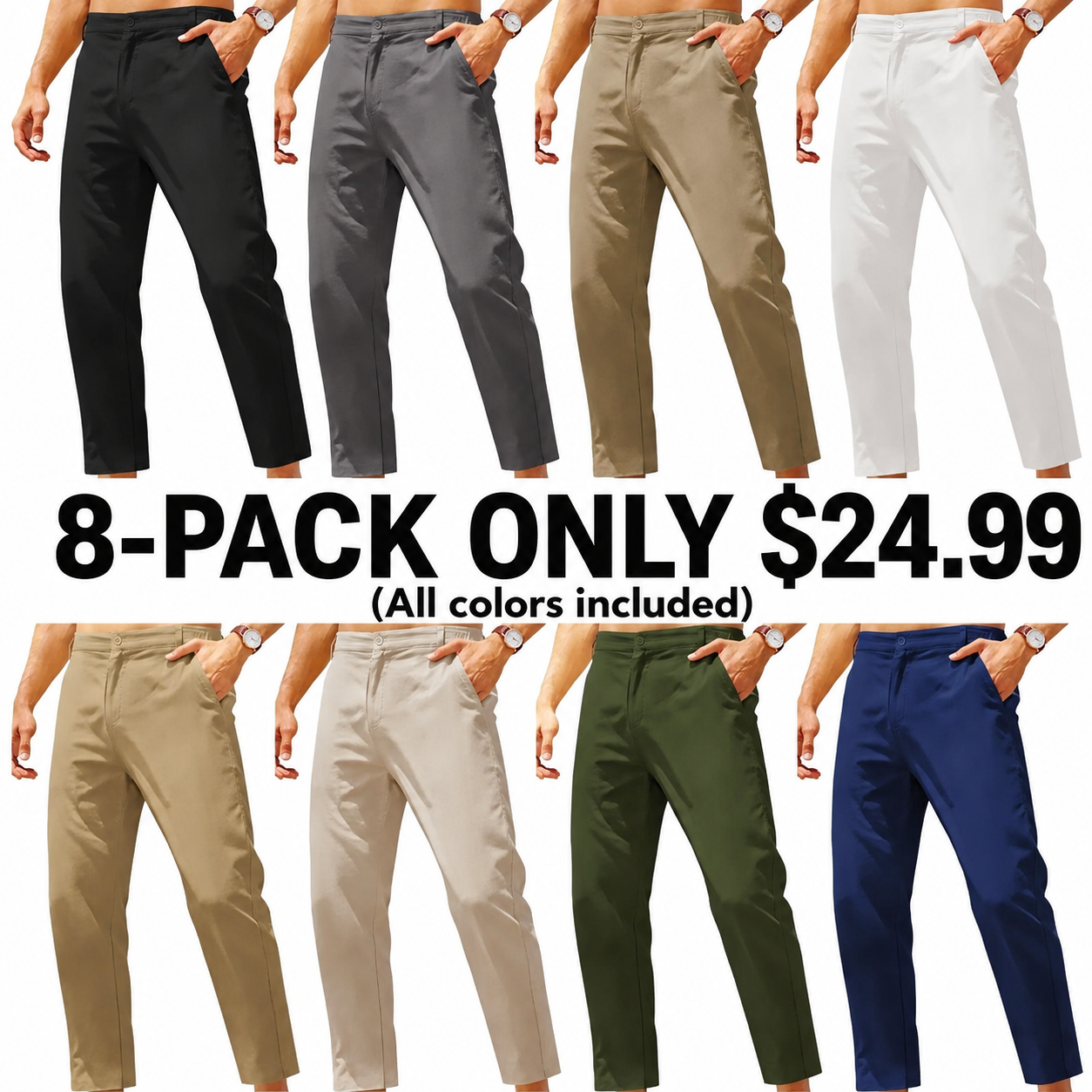Men's Coastal Breathe Cotton-Linen Pant – Lightweight, Breathable & Wrinkle Resistant