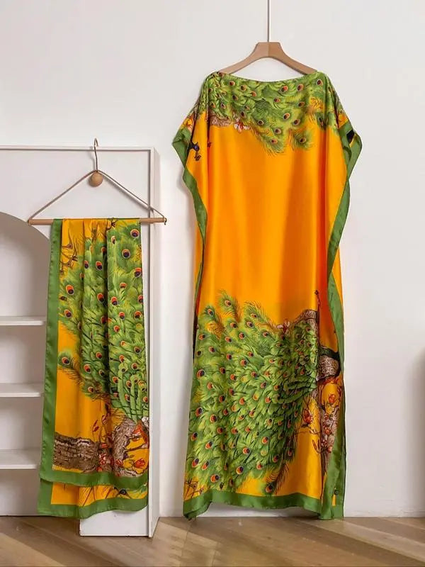 Women's Elegant Casual Scarf & Cape Shawl Set