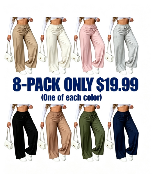 Women's Wide Leg Casual Pants