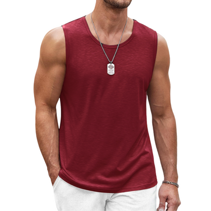 🔥8 Gym Muscle Shirts for Only $24.99🔥Men's Workout Tank Top Casual Soft Sleeveless Gym Muscle Shirts Bodybuilding Tee