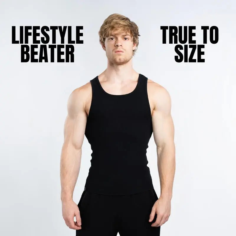Men’s Fitted Lifestyle Beater Tank Top