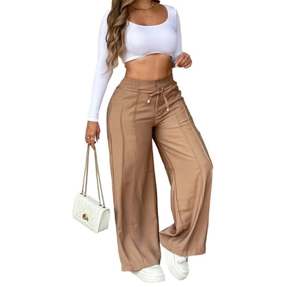 Women's Wide Leg Casual Pants